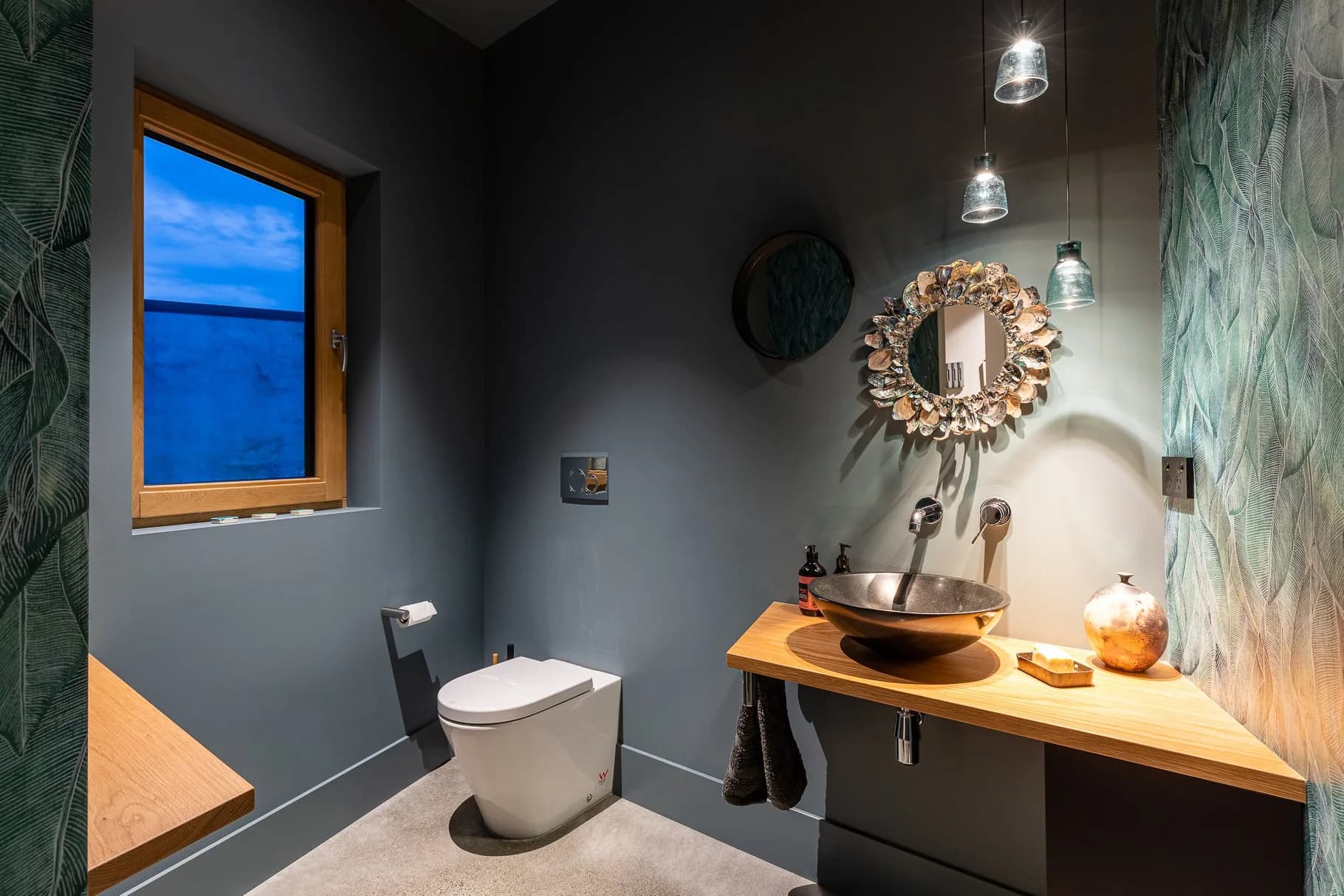 bathroom mirror
